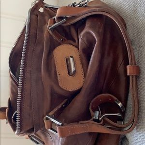 Brand new Italian soft leather hobo bag